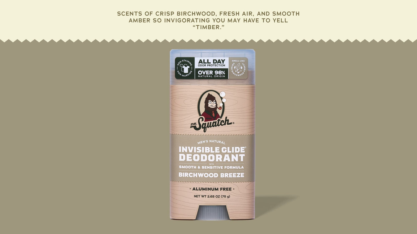 BIRCHWOOD BREEZE INVISIBLE GLIDE DEODORANT - US 2369