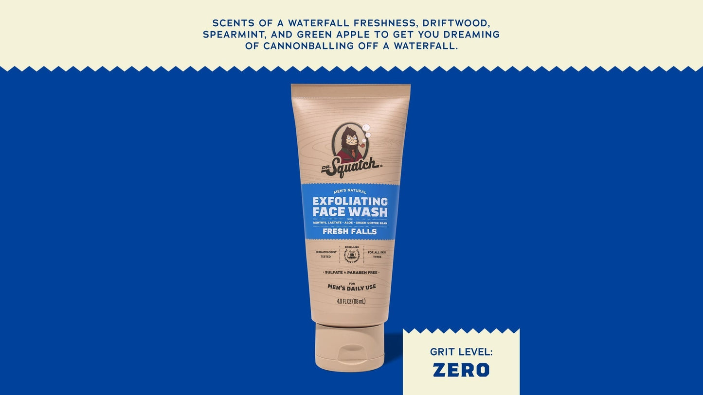 FRESH FALLS EXFOLIATING FACE WASH - US 3897