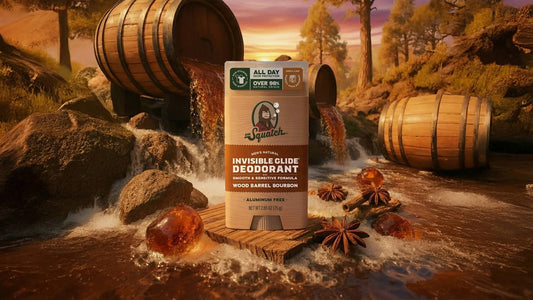 WOOD BARREL BOURBON INVISIBLE GLIDE DEODORANT - US 4182