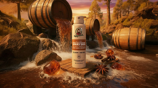 WOOD BARREL BOURBON SPRAY DEODORANT - US 6262