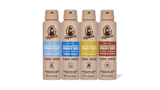 SPRAY DEODORANT 4-PACK - US 1834