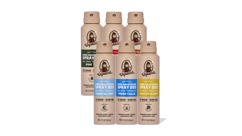 SPRAY DEODORANT 6-PACK - US 3919