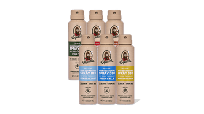 SPRAY DEODORANT 6-PACK - US 3919