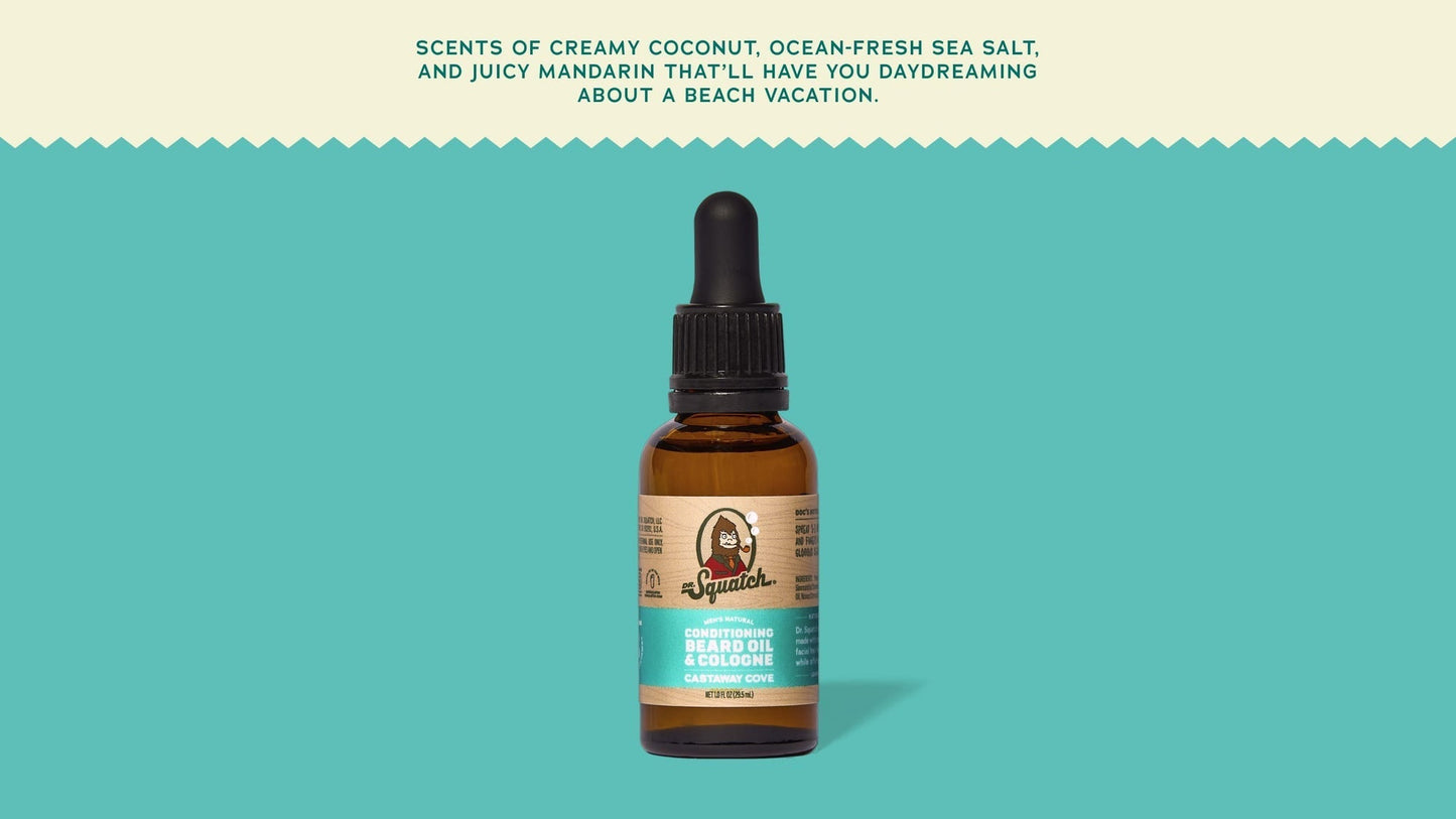 CASTAWAY COVE BEARD OIL & COLOGNE - US 7285
