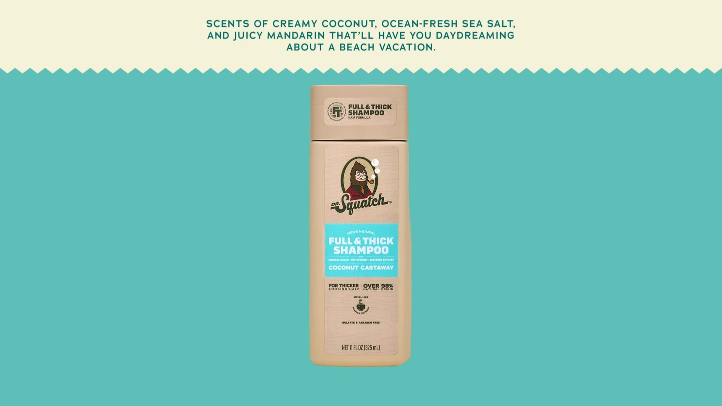 COCONUT CASTAWAY FULL & THICK SHAMPOO - US 9226