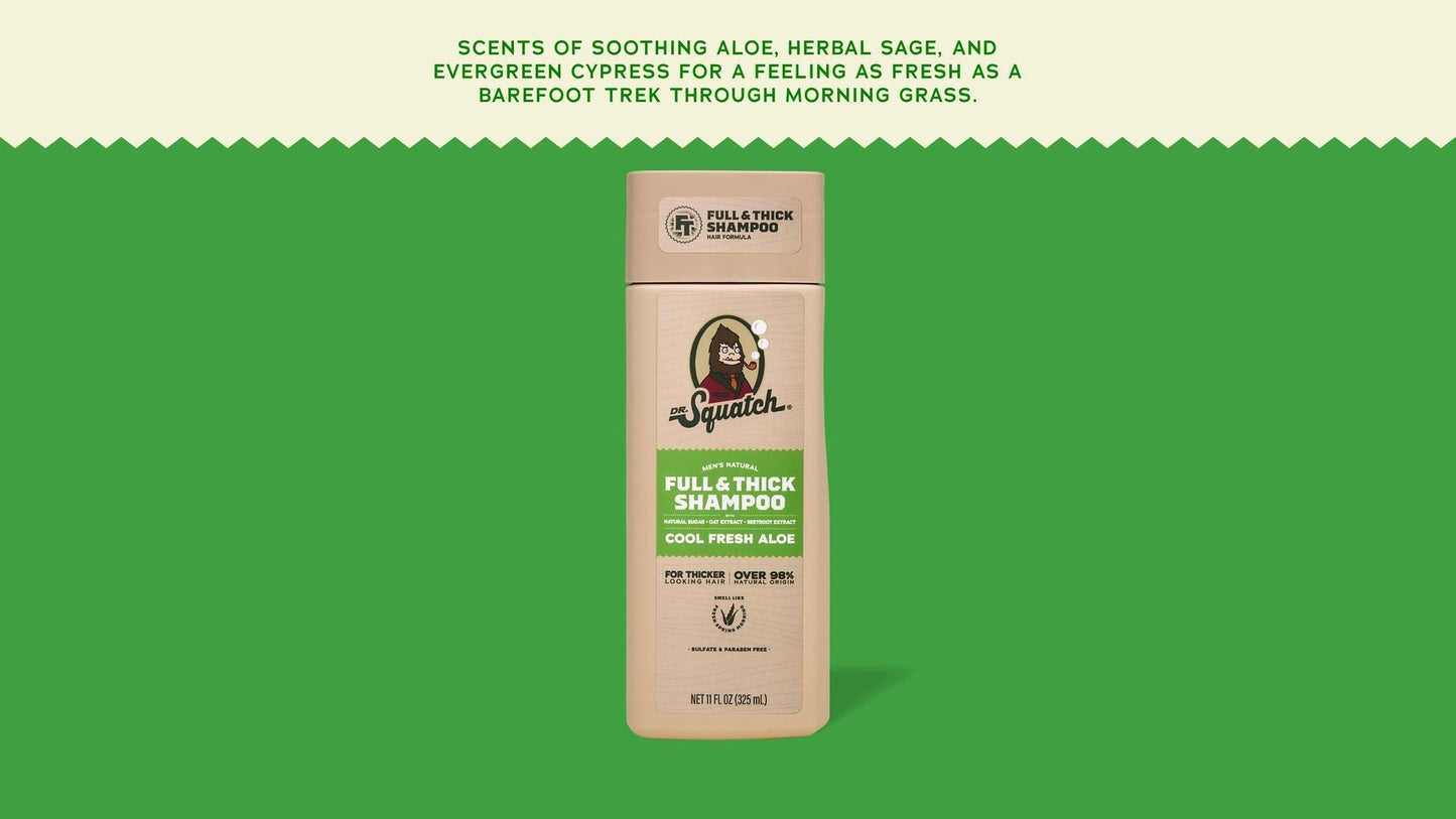COOL FRESH ALOE FULL & THICK SHAMPOO - US 9280