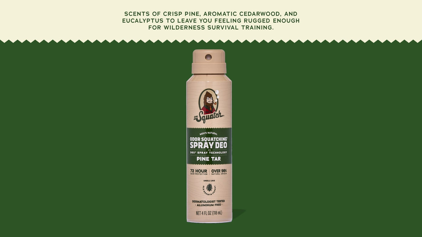 PINE TAR SPRAY DEODORANT - US 9492