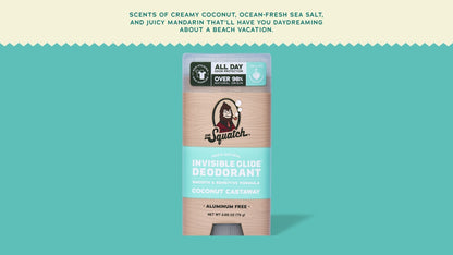 COCONUT CASTAWAY INVISIBLE GLIDE DEODORANT - US 1258