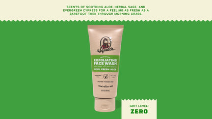 COOL FRESH ALOE EXFOLIATING FACE WASH - US 8162