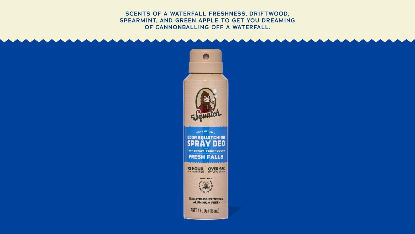 FRESH FALLS SPRAY DEODORANT - US 6138