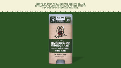 PINE TAR INVISIBLE GLIDE DEODORANT - US 9679
