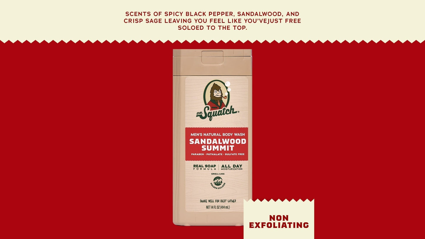 14 OZ SANDALWOOD SUMMIT BODY WASH - US 3089