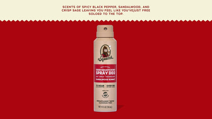 SANDALWOOD SUMMIT SPRAY DEODORANT - US 4012