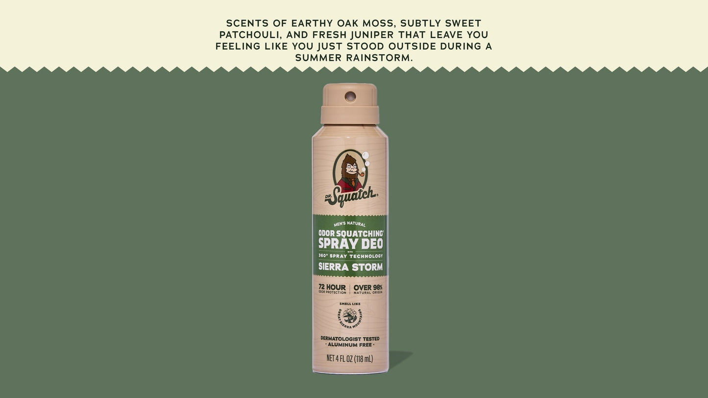 SIERRA STORM SPRAY DEODORANT - US 2490