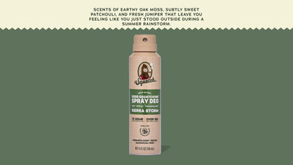 SIERRA STORM SPRAY DEODORANT - US 2490