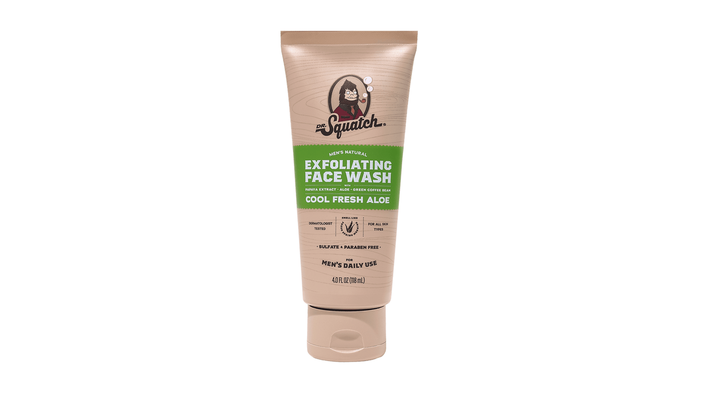 COOL FRESH ALOE EXFOLIATING FACE WASH - US 8162