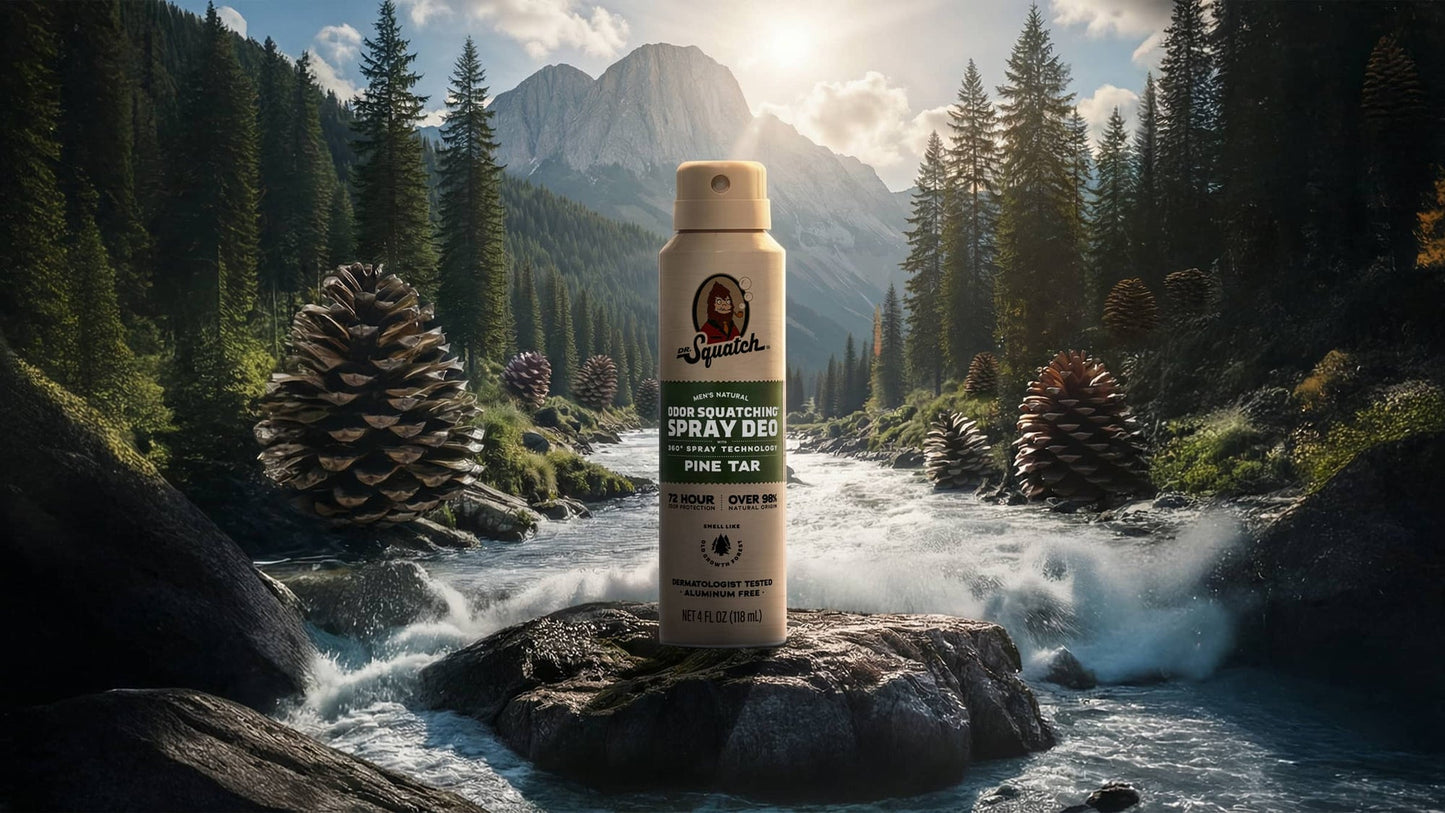PINE TAR SPRAY DEODORANT - US 6766