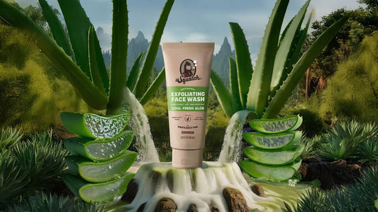 COOL FRESH ALOE EXFOLIATING FACE WASH - US 8162