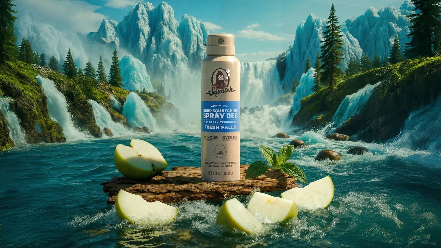 FRESH FALLS SPRAY DEODORANT - US 6138