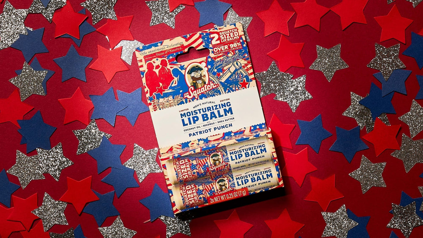 PATRIOT PUNCH LIP BALM 2-PACK - US 6250