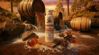 WOOD BARREL BOURBON SPRAY DEODORANT - US 6262