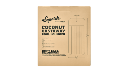 COCONUT CASTAWAY POOL LOUNGER - US 8382